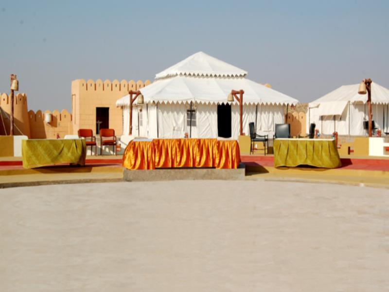 Chokhi Dhani - Desert Camp Resort Jaisalmer Buitenkant foto
